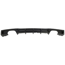 Posteriore Valance diffusore doppio Doppia uscita con Terminali di scarico Fibra di carbonio opaco per BMW Serie 3 F30