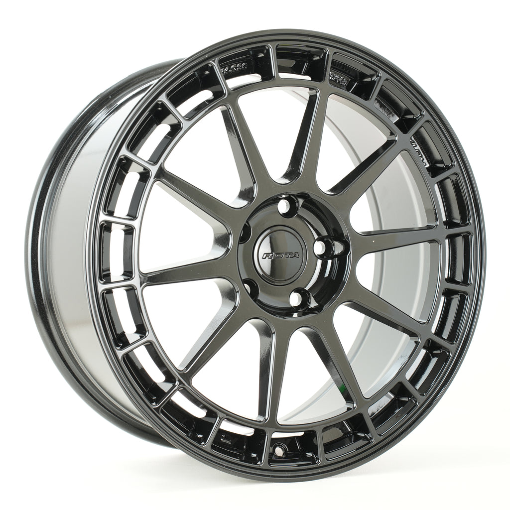 Cerchio in lega Rota Wheels Recce 18x8 4x108 ET40 Gloss Black