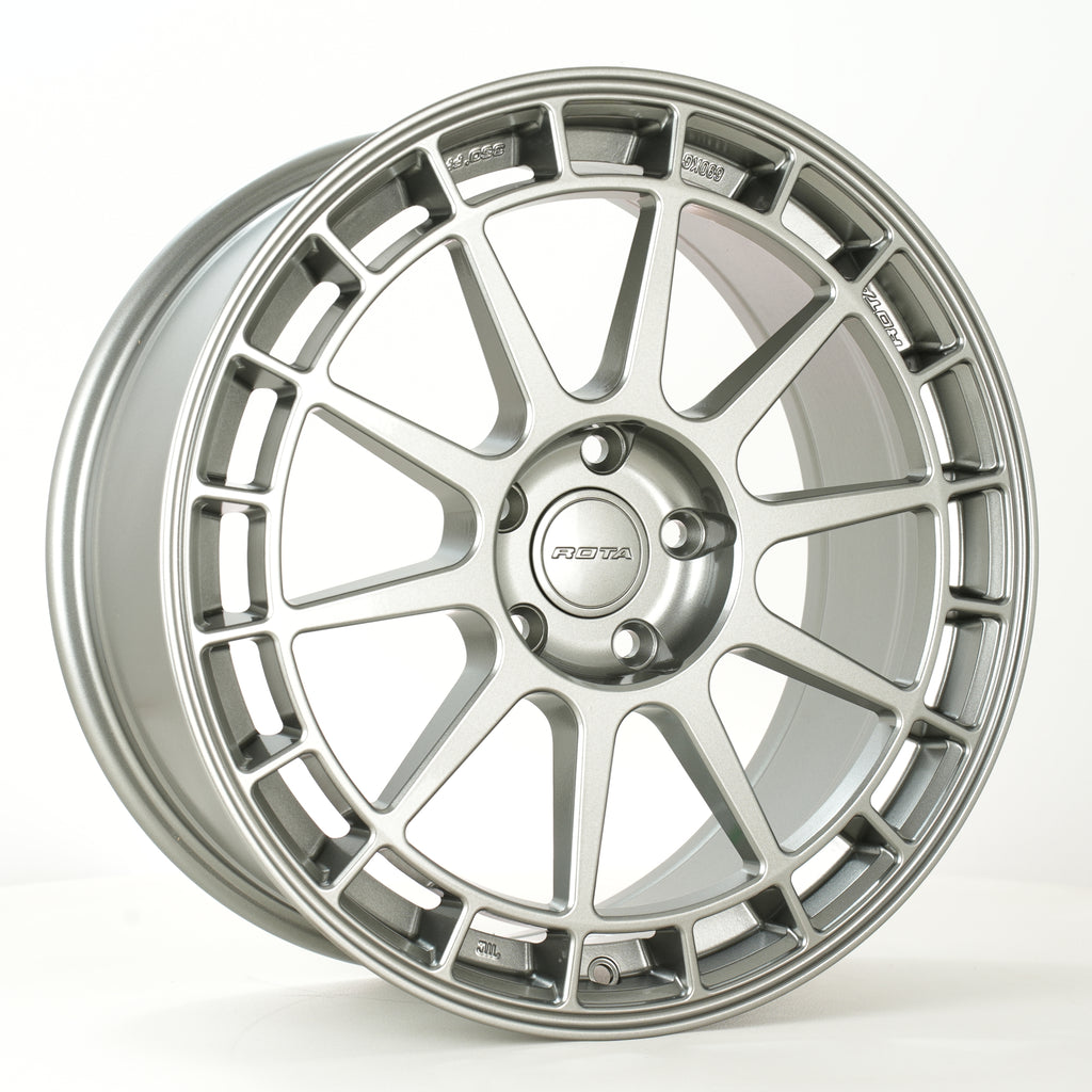 Cerchio in lega Rota Wheels Recce 18x8 4x108 ET40 Steel Grey