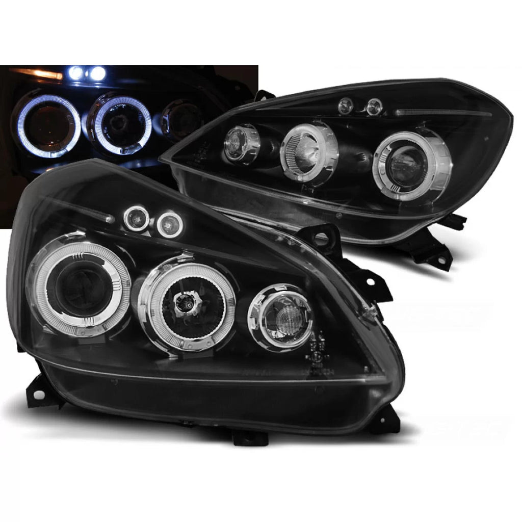 RENAULT CLIO 3 05-09 nero Angel Eyes
