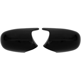 Ricambio calotte specchietti Nero lucido compatibile per BMW E81 E82 E87 E88 restyling
