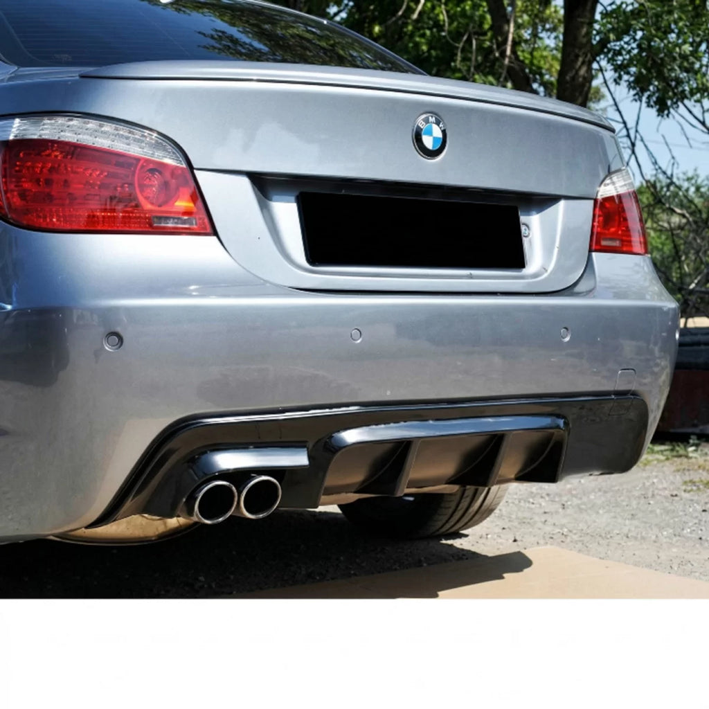 A lamelle diffusore per BMW E60 E61 / BMW E60 E61 nero Piano laccato!