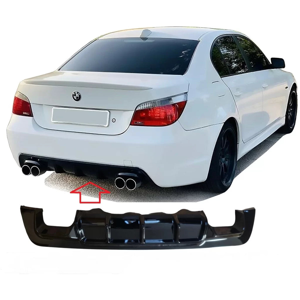 A lamelle diffusore per BMW E60 E61 alto Classe con clip di fissaggio