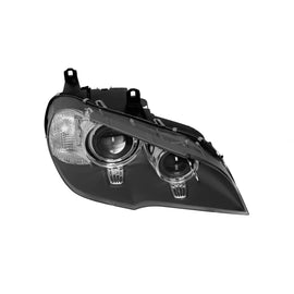 Destro adattivo xenon faro anteriore per BMW X5 E70 LCI 2011-2013 con nero base