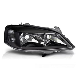 Destro catarifrangente faro anteriore per Opel Astra G 1997-2004 con nero base