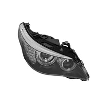 Carica l'immagine nel visualizzatore di Gallery, Destro xenon faro anteriore per BMW Serie 5 E60 berlina, E61 station wagon 2008-2010 con nero base