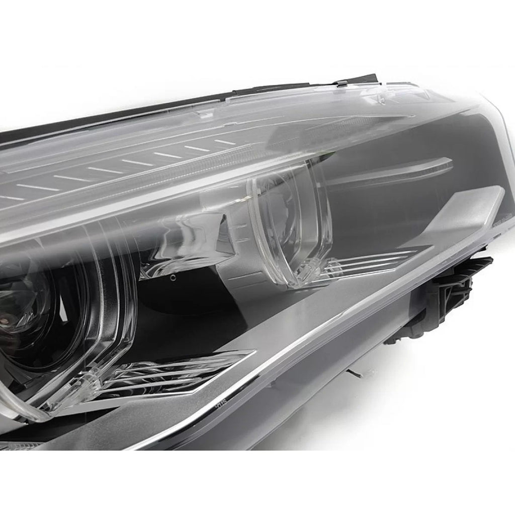 Destro xenon faro anteriore per BMW X5 F15 2013-2018, con cromato base