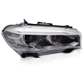 Destro xenon faro anteriore per BMW X5 F15 2013-2018, con cromato base