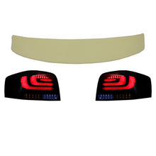 Spoiler tetto per AUDI A3 8P hatchback (2003-2008) con Full LED fanali posteriori luce Bar Indicatori di direzione