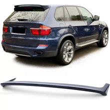 Carica l'immagine nel visualizzatore di Gallery, Spoiler tetto per BMW X5 E70 06-13 in plastica ABS verniciato Nero lucido