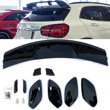 Spoiler tetto per Mercedes-Benz GLA X156 14-19 A design GLA45 stile Nero lucido in plastica ABS