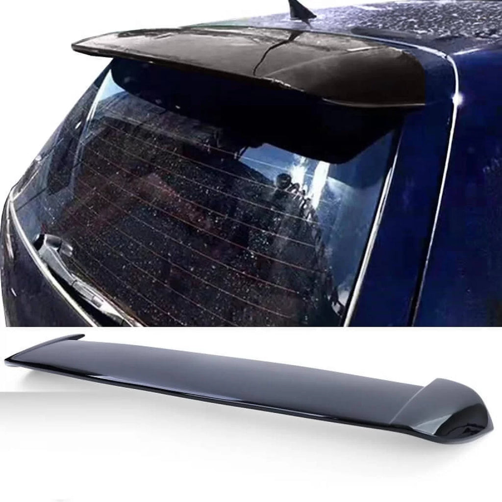 Spoiler tetto per VW Golf IV (4) 98-04 in plastica ABS verniciato Nero lucido