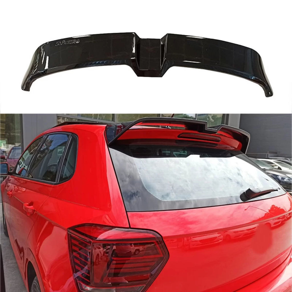 Spoiler tetto per VW Polo AW 18-21 "Oettinger stile" Nero lucido