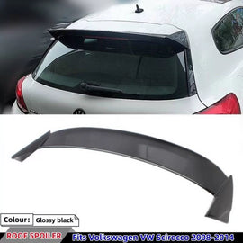 Spoiler tetto per VW Scirocco 08-14 Osir V2 stile Nero lucido in plastica ABS