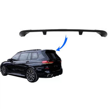Carica l'immagine nel visualizzatore di Gallery, Spoiler tetto alettone per BMW X7 G07 (2018 e successivi) lucido nero