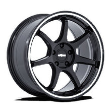 Rotiform BPU Gloss Black, Teal Stripe — foto rappresentativa
