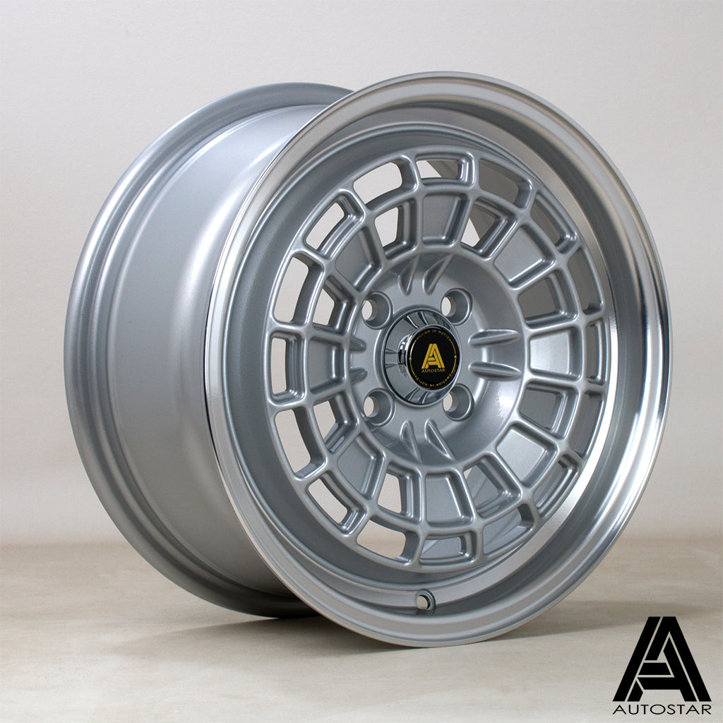 Cerchio in lega Autostar Roulette 15x7 4x100 ET40 Silver