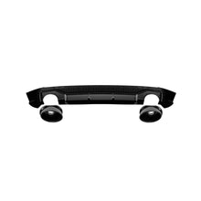 Carica l'immagine nel visualizzatore di Gallery, RS stile diffusore con nero Terminali di scarico per Audi Q5 2018-2020 S-line Paraurti posteriore