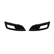 Griglie fendinebbia Audi A4 B8 berlina Avant 2012-2015 stile RS4 nere lucide