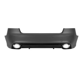 Paraurti posteriore Audi A5 Coupé Cabrio 2007-2016 stile RS5 con terminali cromati – vista 1