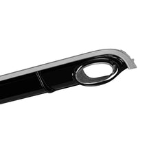 Diffusore Audi A7 Sportback 2010-2014 stile RS7 con terminali cromati – vista 3