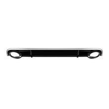 Diffusore Audi A7 Sportback 2010-2014 stile RS7 con terminali cromati – vista 1