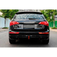 Carica l'immagine nel visualizzatore di Gallery, Diffusore stile RSQ5 con nero Terminali di scarico per posteriore S-Line paraurti on Audi Q5 2009-2017