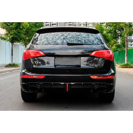 Diffusore stile RSQ5 con nero Terminali di scarico per posteriore S-Line paraurti on Audi Q5 2009-2017
