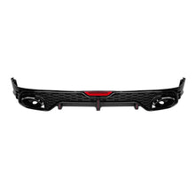 Carica l'immagine nel visualizzatore di Gallery, Diffusore stile RSQ5 con nero Terminali di scarico per posteriore S-Line paraurti on Audi Q5 SUV 2017-2023