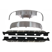 Pedane laterali Off Road Skid piastre per Porsche Macan (2014-2016)