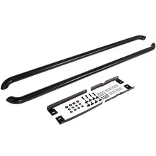 Pedane laterali laterale tubi inox acciaio nero per VW T5 T6 T6.1 lungo passo