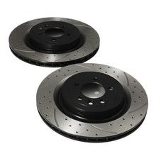 Dischi Freno Posteriori Forati, Scanalati e Ventilati 365mm Range Rover 4 SV L405 18+ - foto 6