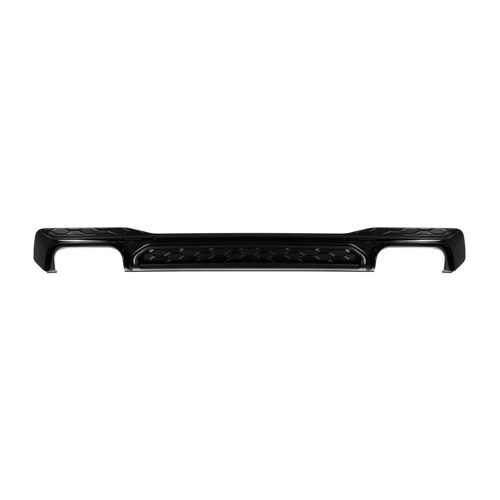 S-stile diffusore con nero Terminali di scarico per Audi A7 Sportback S-Line Paraurti posteriore 2019-2024