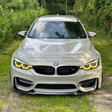 Carica l'immagine nel visualizzatore di Gallery, CarbonWorks Splitter paraurti anteriori in carbonio per BMW M3 F80 2014-2018 e M4 F82/F83 2014-2022 - foto 5