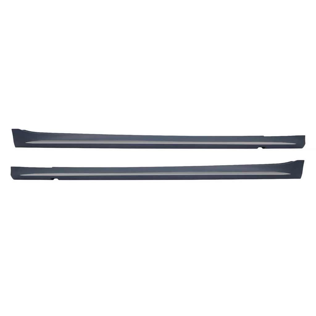 S63 stile A design Minigonne per Mercedes Classe S W223 dal 2020 lungo passo, con fumé cromato strisce