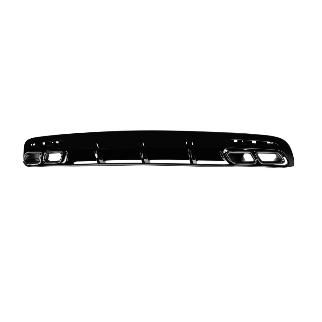 Diffusore stile S63 con nero terminali per posteriore A design paraurti on Mercedes Classe S C217 coupe dal 2014