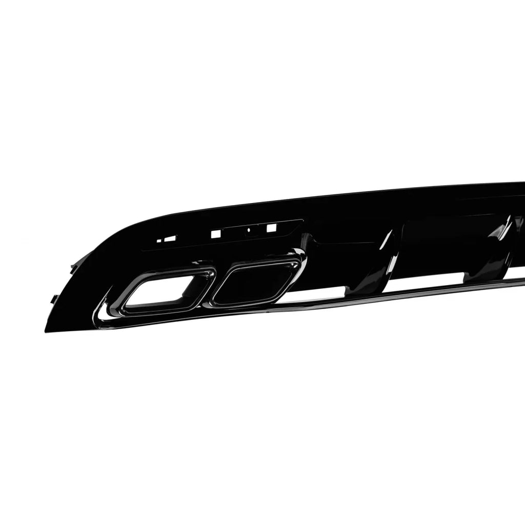 Diffusore stile S63 con nero terminali per posteriore A design paraurti on Mercedes Classe S C217 coupe dal 2014