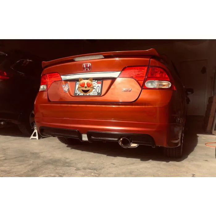 Lip paraurti posteriore MURR Style in ABS Honda Civic Sedan Hybrid