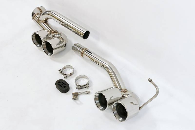 Scarico BMW E90 / E92 Look M3, 1 uscita di scarico originale. BMW E92,E93