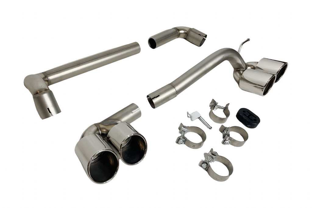 Scarico BMW E90 / E92 Look M4, 2 uscite di scarico originali BMW E92,E93