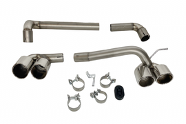 Scarico BMW E90 / E92 Look M4, 2 uscite di scarico originali BMW E92,E93