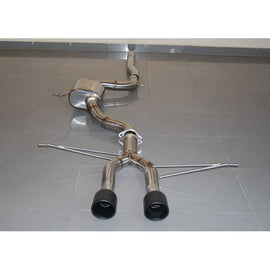 Terminale di Scarico Seat Leon 2.0 2015 Black Tips