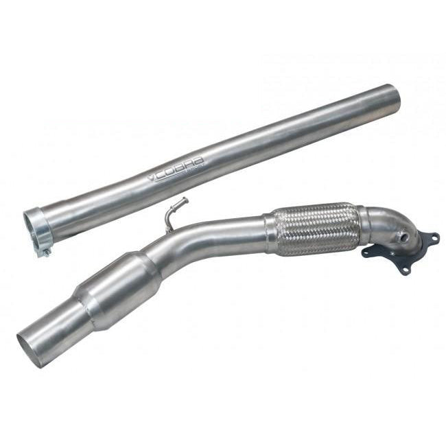 Downpipe Cobra Sport Seat Leon FR 1P 2.0 TFSI 2006-2013, originale - SE45/SE46 — immagine illustrativa della configurazione
