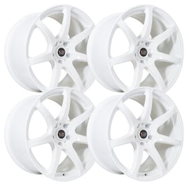 Set di 4 cerchi Rota Pro R 18x9.5 bianchi