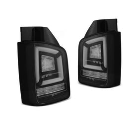 Set di nero LED tuning Fanali posteriori per Volkswagen T5 04.2003-2009, sinistro e destro