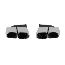 Set di cromato Terminali di scarico per Porsche Cayenne, 2010-2014, sinistro e destro