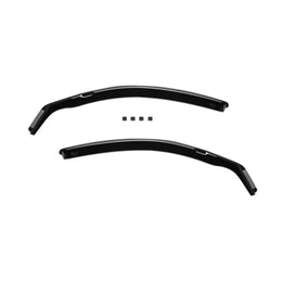 Set deflettori anteriori e posteriori per Alfa Romeo 147 2001-2010, con 5 porte, scuro fumé, 4 pezzi