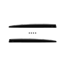 Carica l'immagine nel visualizzatore di Gallery, Set deflettori anteriori e posteriori per Alfa Romeo 147 2001-2010, con 5 porte, scuro fumé, 4 pezzi