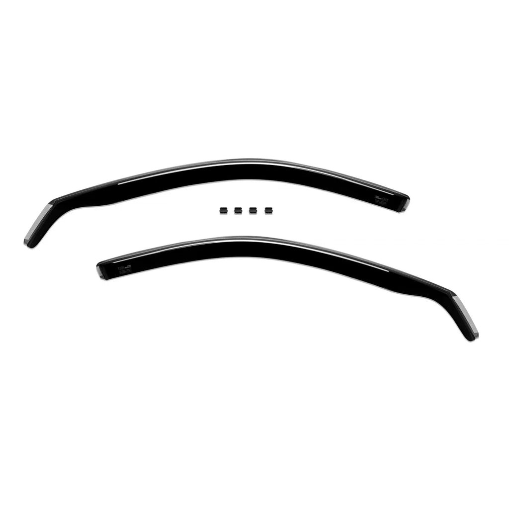 Set deflettori anteriori e posteriori per Audi A3 1997-2003, con 5 porte, scuro fumé, 4 pezzi