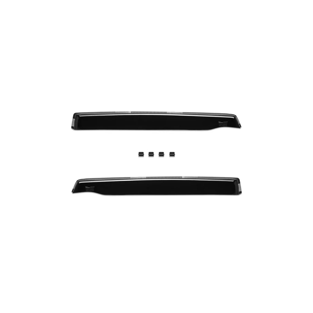 Set deflettori anteriori e posteriori per Audi A3 1997-2003, con 5 porte, scuro fumé, 4 pezzi